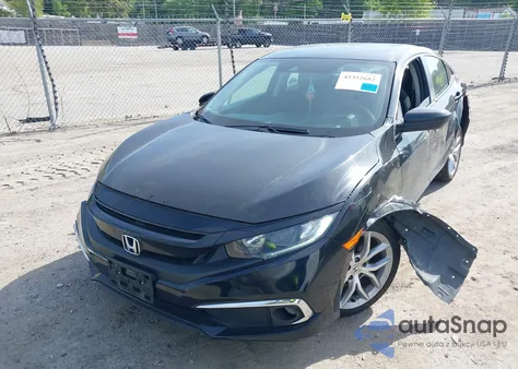 2019 Honda Civic Lx z USA, uszkodzony, nr VIN 19XFC2F66KE202263